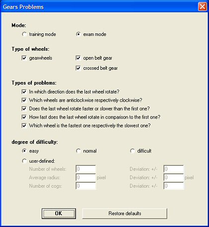 English Preview Getriebe Einstellungen English Preview Getriebe Einstellungen