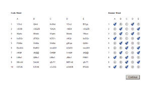 Psychometrics: Computer Checking